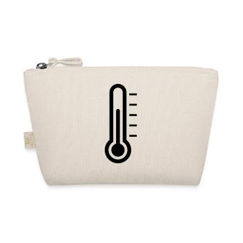 Thermometer - Bio-Täschchen - Natur - Vorne