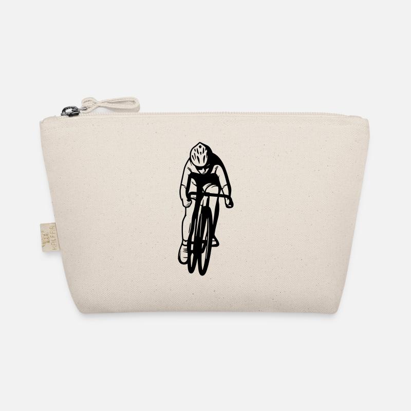 Rennrad Design - Bio-Täschchen - Natur