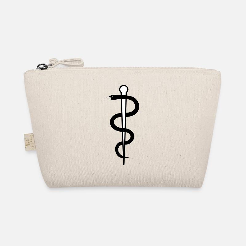 Krankenschwester Schlangensymbol Bio-Täschchen