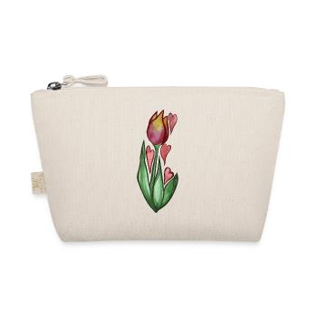 Spring Tulip - Organic Pouch - nature - Front