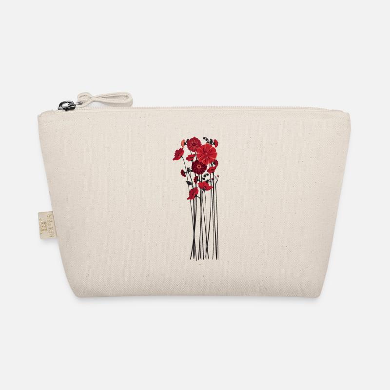 Kiezelblumen Illustration - Bio-Täschchen - Natur