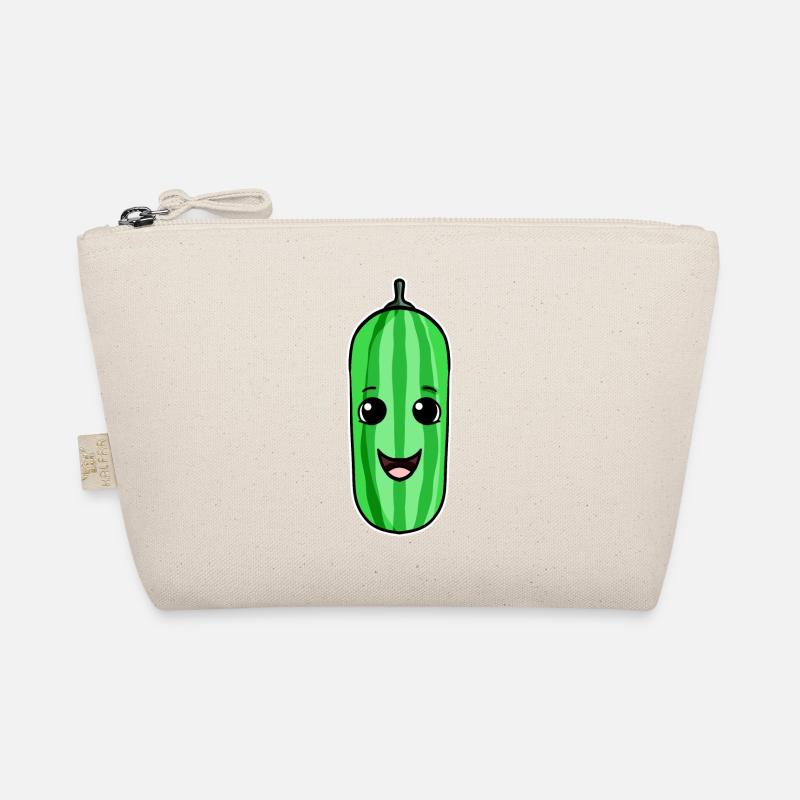 Gurke Motiv Bio-Täschchen