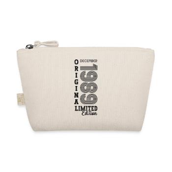 Original December 1989 33rd Birthday Gift - Organic Pouch - nature - Front
