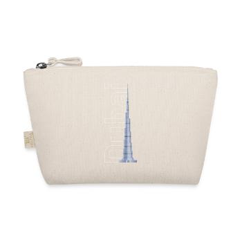 Dubai Skyline – Burj Khalifa - Organic Pouch - nature - Front