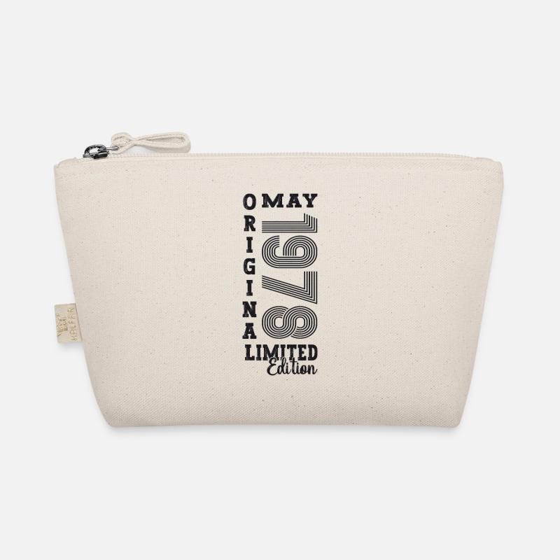 45th Birthday Man One Original May Vintage 1978 Organic Pouch
