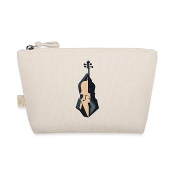 Geometric Cello - Organic Pouch - nature - Front