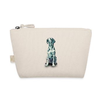 Pop Art Dalmatian - Organic Pouch - nature - Front