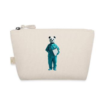 Panda - Bio-Täschchen - Natur - Vorne