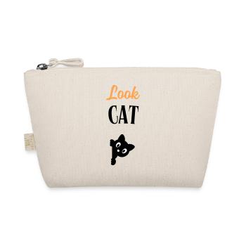 Look Cat - Organic Pouch - nature - Front