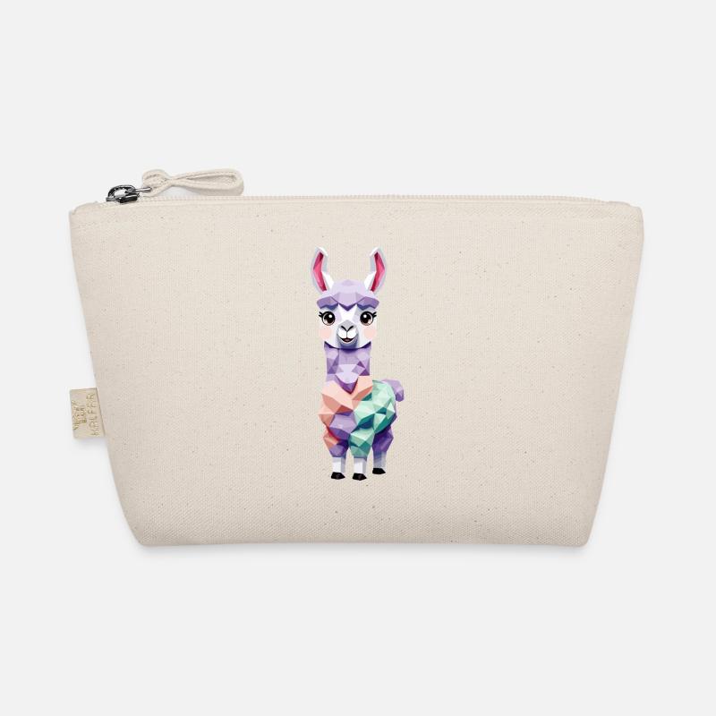 Mignon lama alpaga polygone Trousse biologique