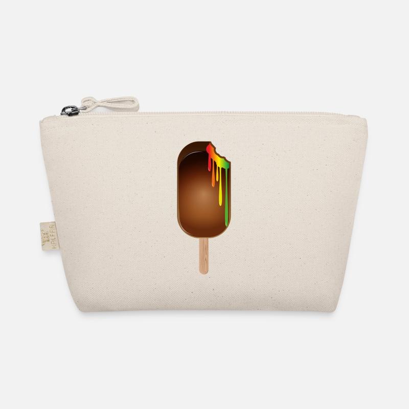 Chocolate popsicles with rainbow filling Organic Pouch