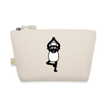Yoga Sheep - Organic Pouch - nature - Front