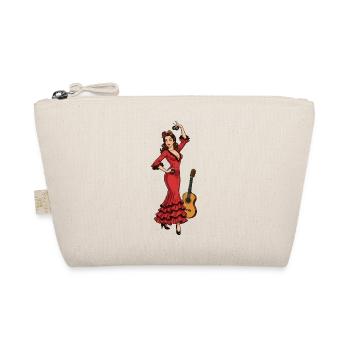 Danseur rouge de flamenco - Trousse biologique - nature - Devant