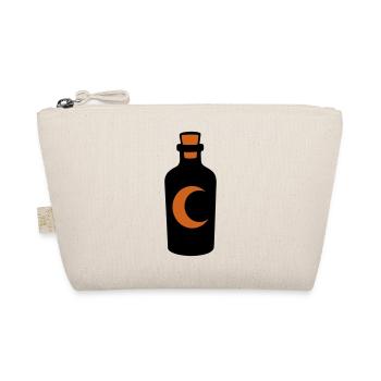 Halbmond Zaubertrank Flasche - Bio-Täschchen - Natur - Vorne