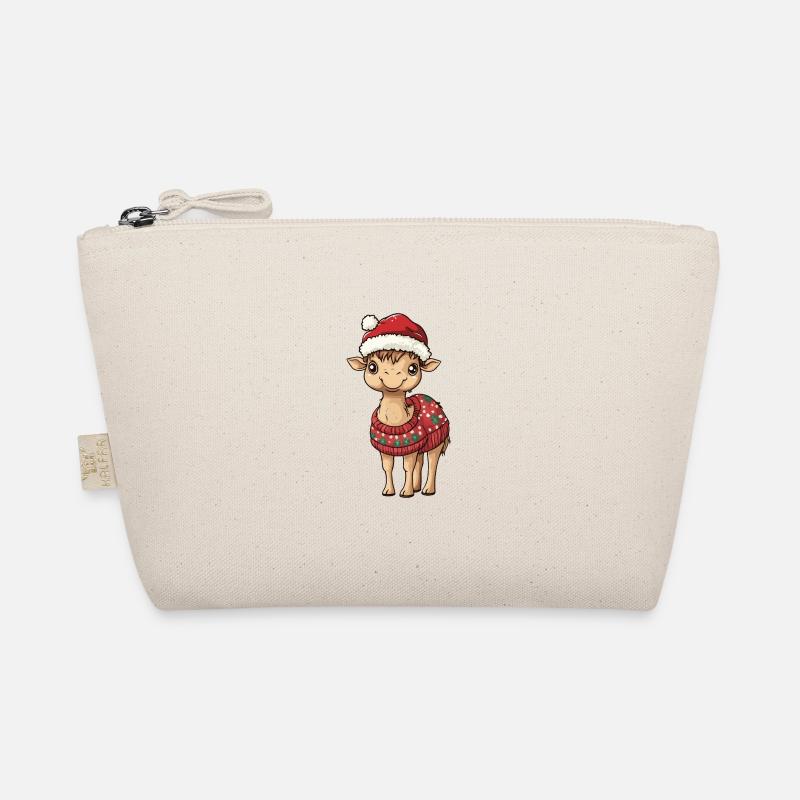 Kamel Weihnachten Comic Bio-Täschchen