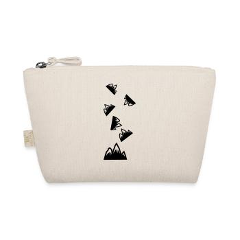 Berge Mountains Silhouette - Bio-Täschchen - Natur - Vorne