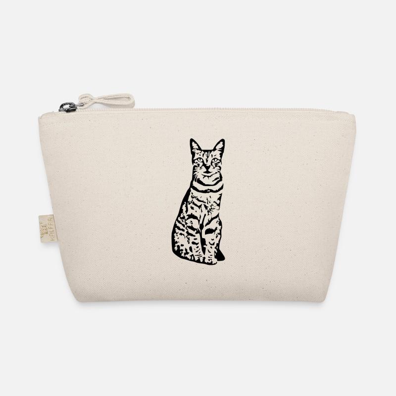 Cat Cat Black Kitten Organic Pouch