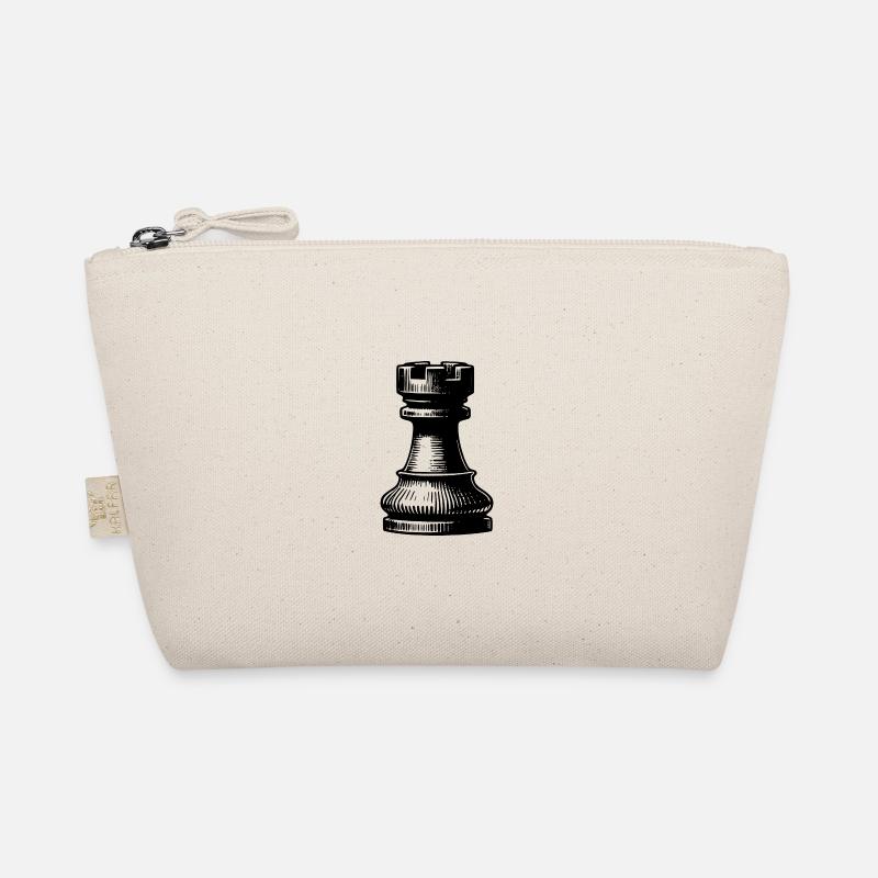 Chess Set Chess Figure Tower Organic Pouch