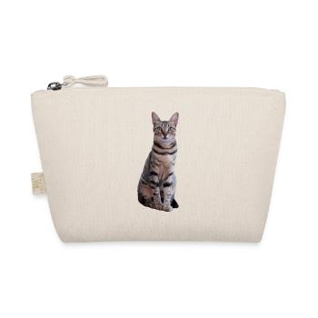 Katze Kätzchen Tigerkatze Katzenshirt Geschenk - Bio-Täschchen - Natur - Vorne