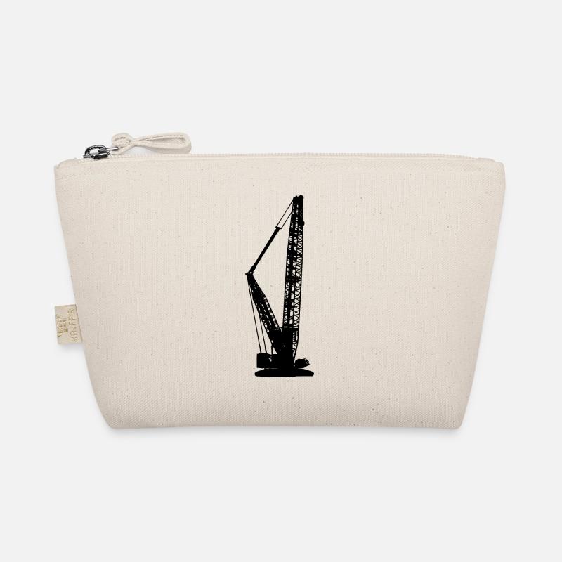Crawler Crane Crane Crawler Crane - Organic Pouch - nature