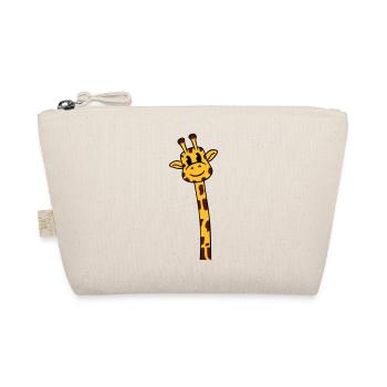 Drôle Long Cou Girafe Cool Animaux mignons - Trousse biologique - nature - Devant