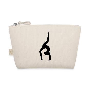 Kunstturnen Bodenturnen Fitness Sport Gymnastic - Bio-Täschchen - Natur - Vorne