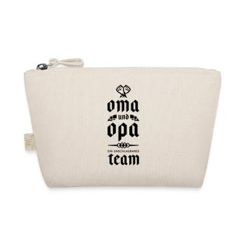 oma opa team unschlagbar - Bio-Täschchen - Natur - Vorne