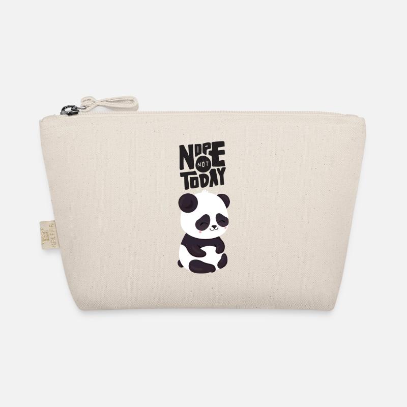 Nope Not Today - Cute Panda Bio-Täschchen