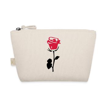 rose fleur - Trousse biologique - nature - Devant