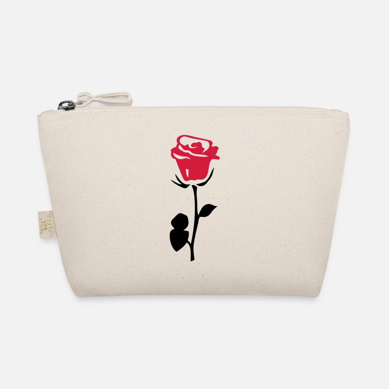 pink flower Organic Pouch