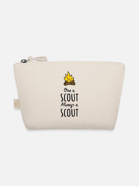 One a scout Always a scout - Organic Pouch - nature - Front