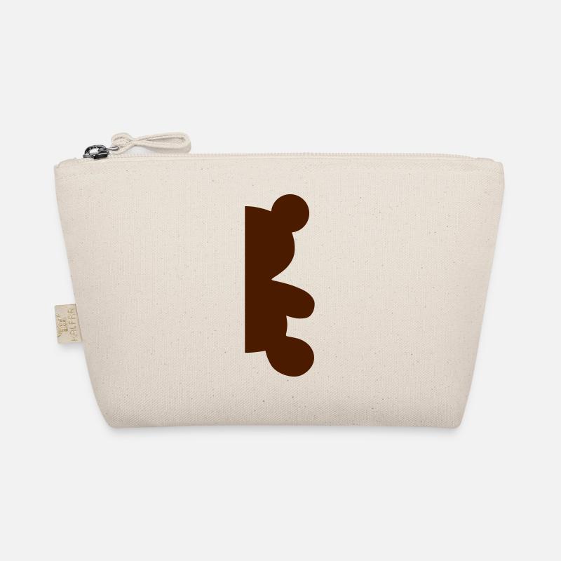 Halber Bär Bio-Täschchen