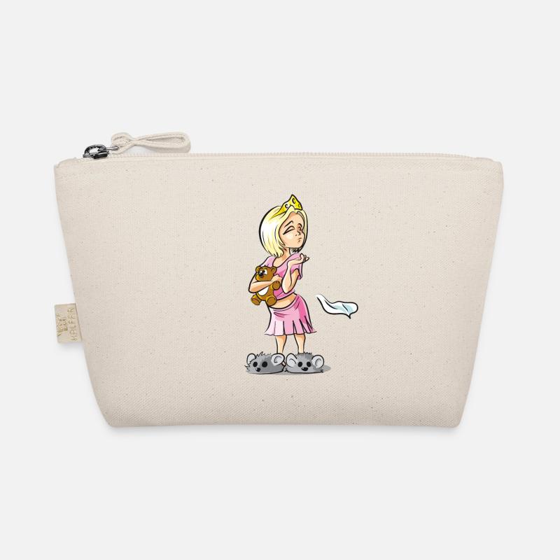 Little Princess with Teddy Comic Organic Pouch
