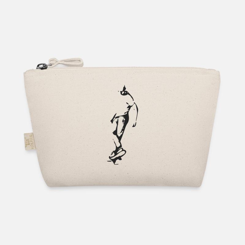 Schlittschuhläufer Bio-Täschchen