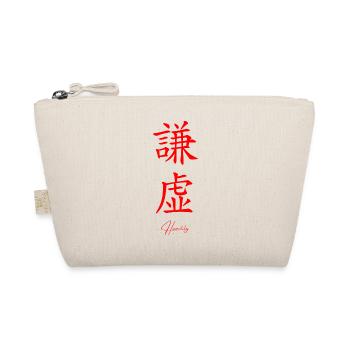 Japanisch - Bio-Täschchen - Natur - Vorne
