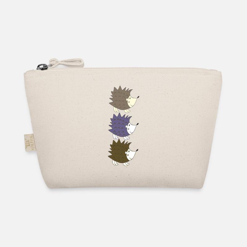 Hedgehog Triple Organic Pouch