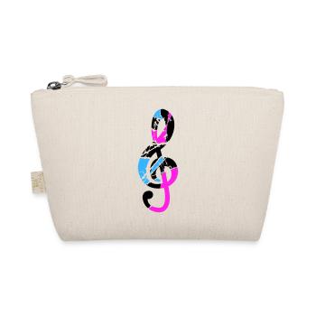 Music clef note melody music note sound - Organic Pouch - nature - Front
