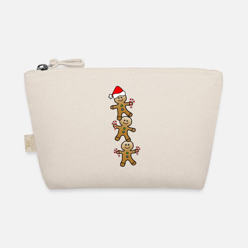 Weihnachtskuchenmann Bio-Täschchen