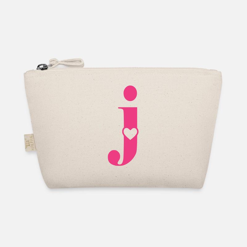 Lettre j Lettre initiale avec cœur Trousse biologique