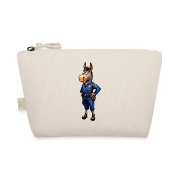 Police Donkey - Organic Pouch - nature - Front