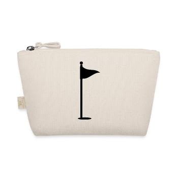 Golf flag - Organic Pouch - nature - Front