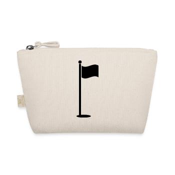 Golf flag - Organic Pouch - nature - Front