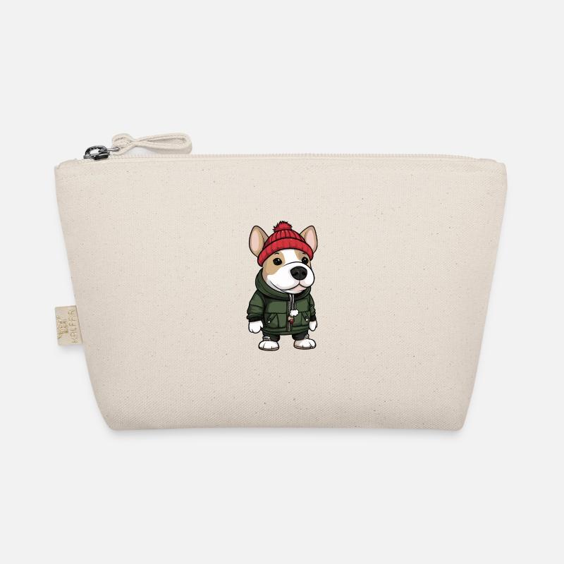 Bull Terrier Chien Hiver Trousse biologique