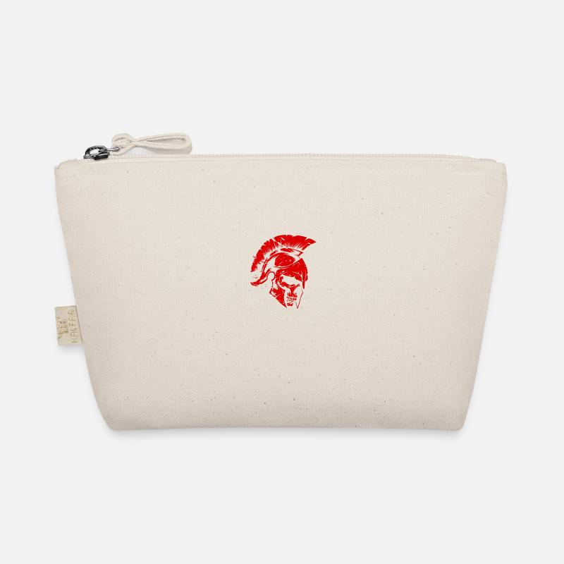 Spartan Skull Gladiator Organic Pouch