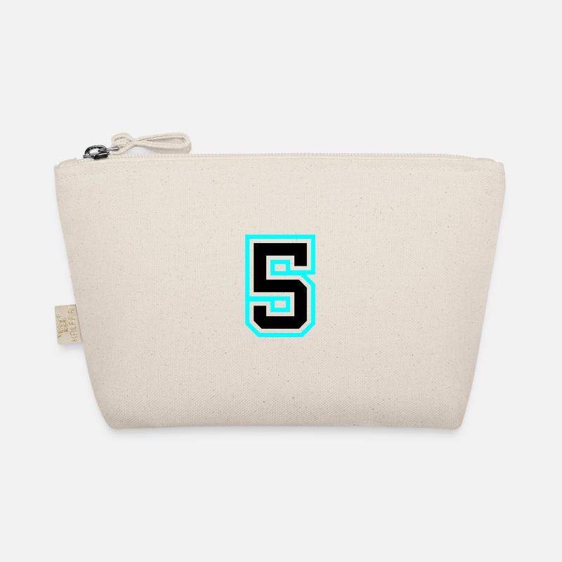 5 Zahl symbol Bio-Täschchen