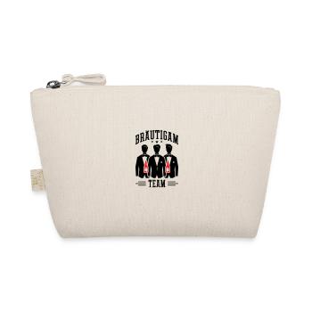 Team Bräutigam Hochzeit - Bio-Täschchen - Natur - Vorne