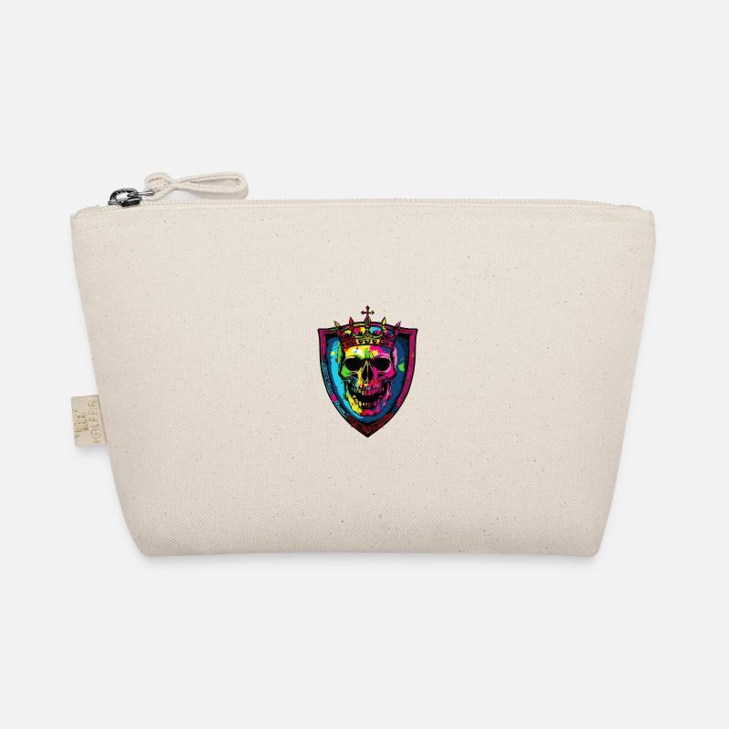 King Skull Crown Organic Pouch