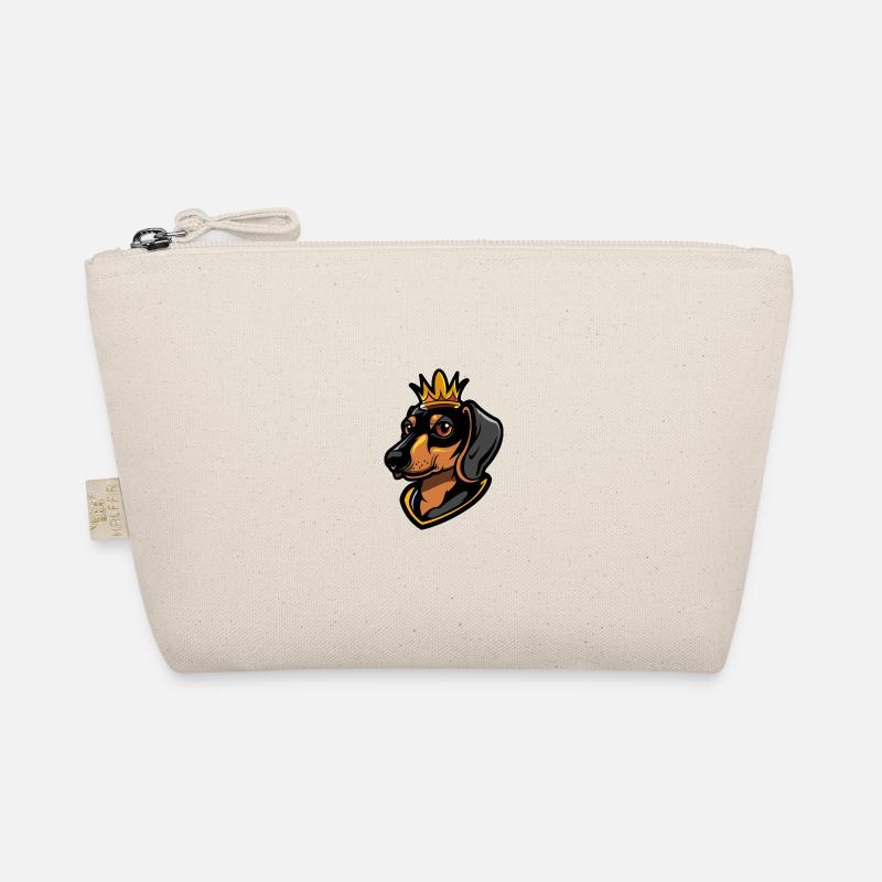 Teckel tête de chien Teckel Couronne Trousse biologique