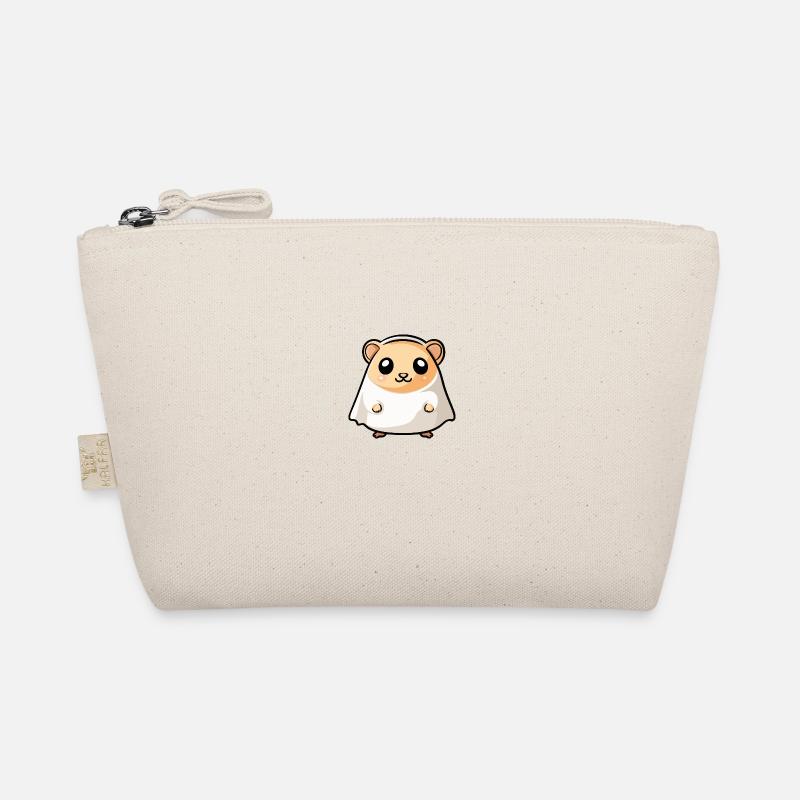 Hamster Halloween Funny Ghost Organic Pouch
