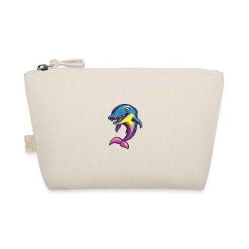 Dolphin Halloween Animal - Organic Pouch - nature - Front